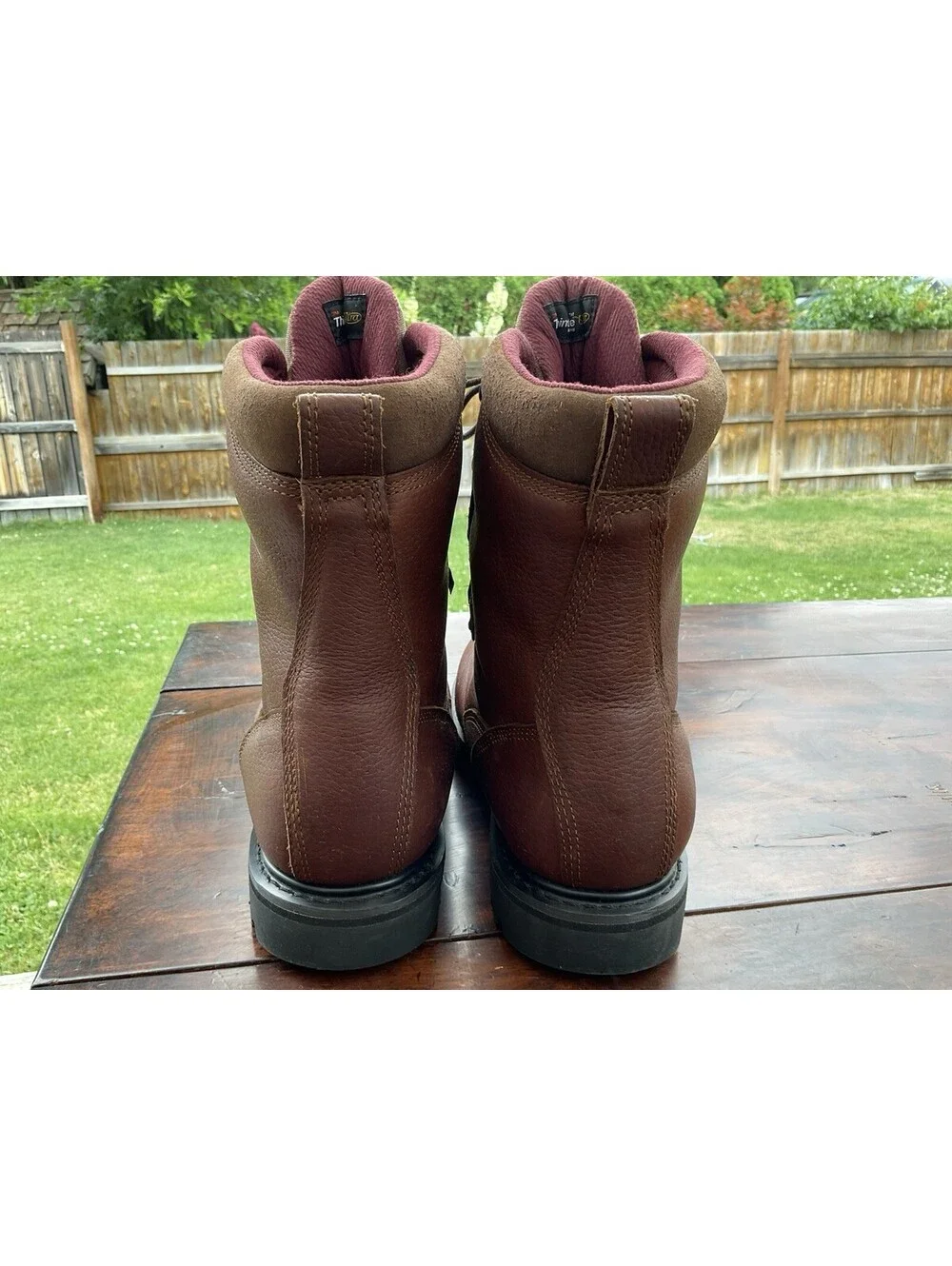 Cabelas Hunting Boots Mens Size 10.5EE Iron Ridge 800g Leather Goretex Insulated